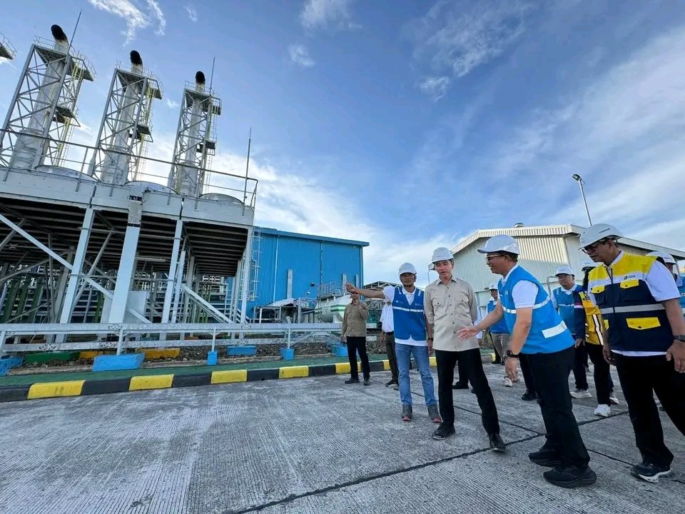 Tinjau PLTMG Nias, Wapres Pastikan Keandalan Pasokan Listrik Jelang Natal dan Tahun Baru