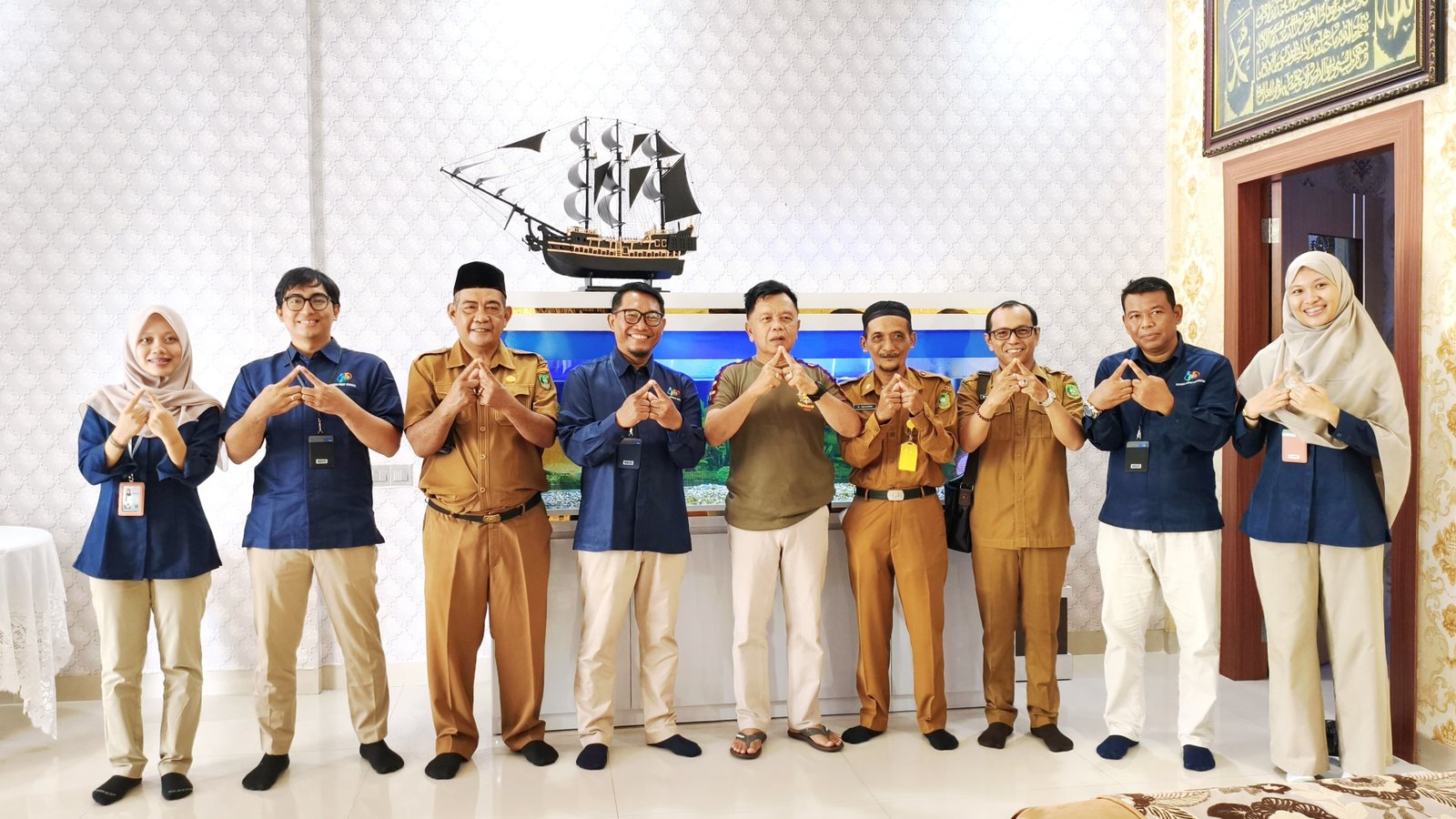 Bupati Meranti Terima Silaturahmi BPS, Dukung Pelaksanaan Sensus Ekonomi 2026