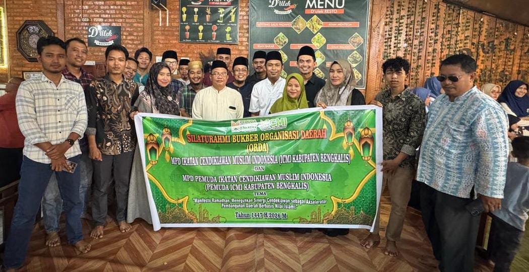 Perdana, MPD ICMI Bersama Pemuda ICMI Bengkalis Gelar Silaturahmi Sekaligus Buka Puasa Bersama